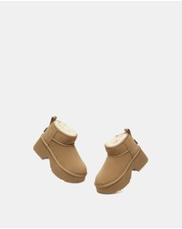 EVERAU - EverAU Ugg Ariel Platform Cow Suede Upper UGG Boots
