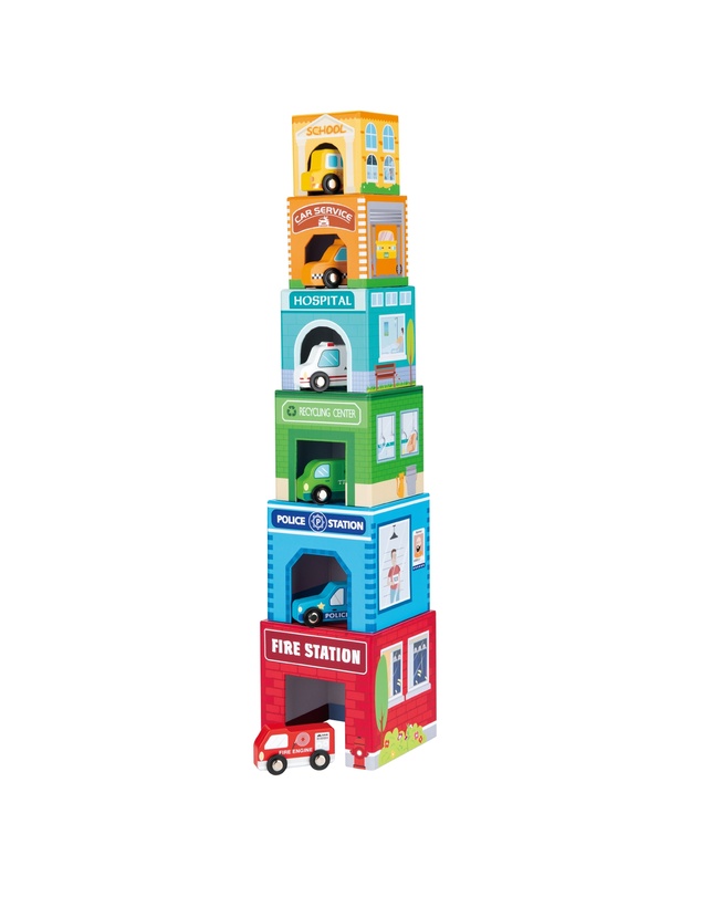 Bello - Stacking Cubes with Vehicles