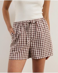 Atmos&Here - Lydia Gingham Shorts