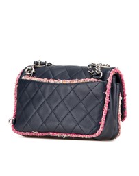 Pre-Loved by Azura Reborn - Pre-Loved chanel Chanel Quilted Tweed Messenger Bag