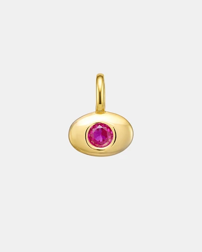 Zoe Olivia - 14K Gold Vermeil July Birthstone Charm