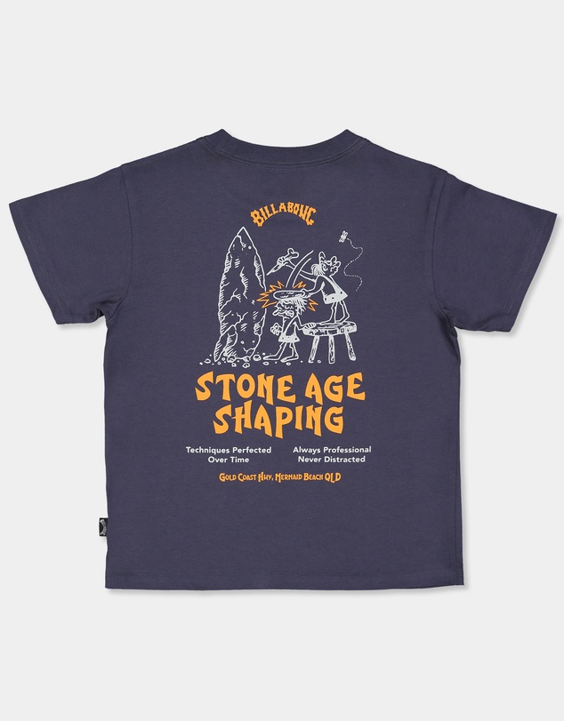 Billabong - Boys 0 to 7 Stone Age OG T-Shirt