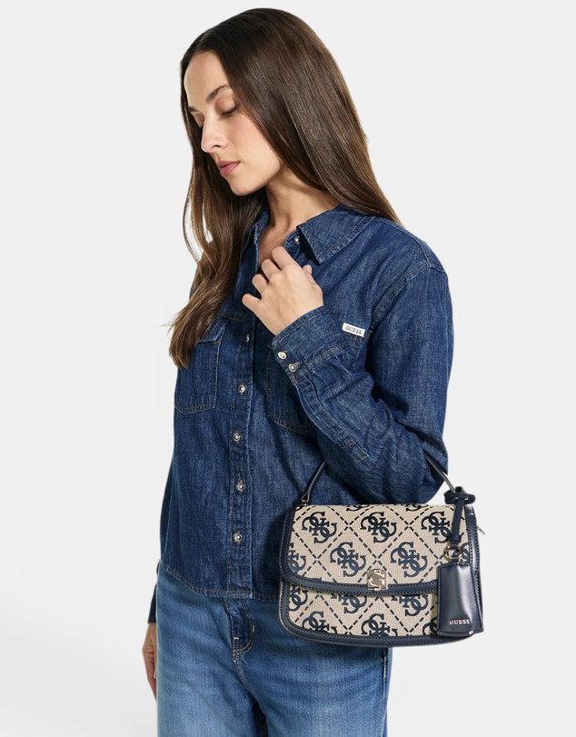 GUESS - Audrey Crossbody Flap Bag