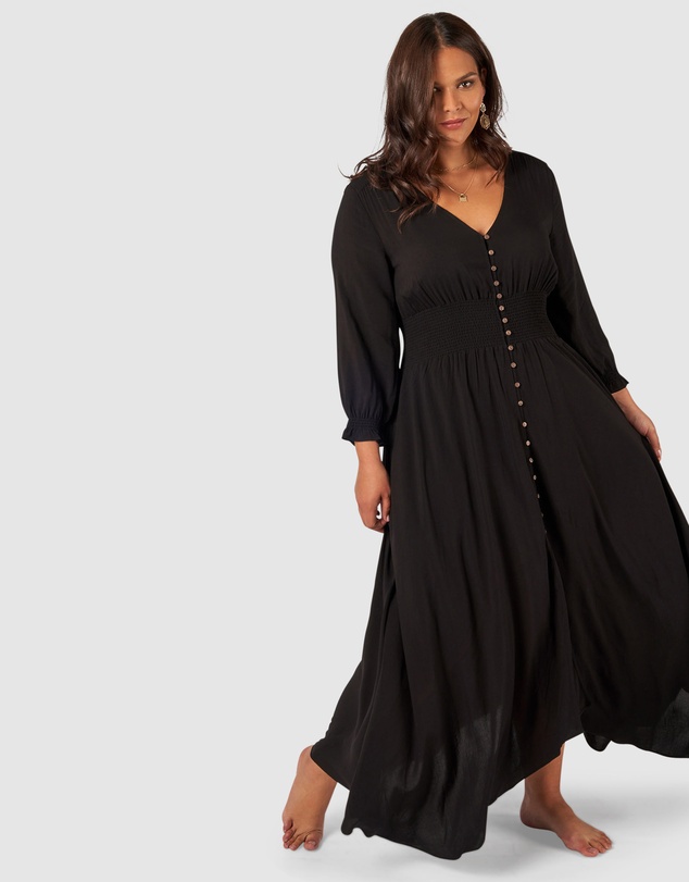 The Poetic Gypsy - Brown Sugar Maxi Dress