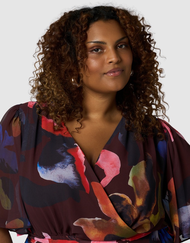 Pink Dusk by Curve Project - Hypnotic Maxi Dress