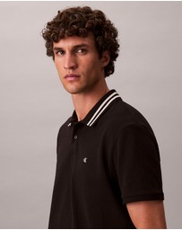 Calvin Klein Jeans - Casual Pique Classic Tipped Polo Shirt