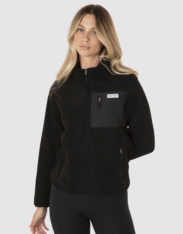 UNIT - UNIT Expedition Ladies Half Pile Zip Thru Jacket