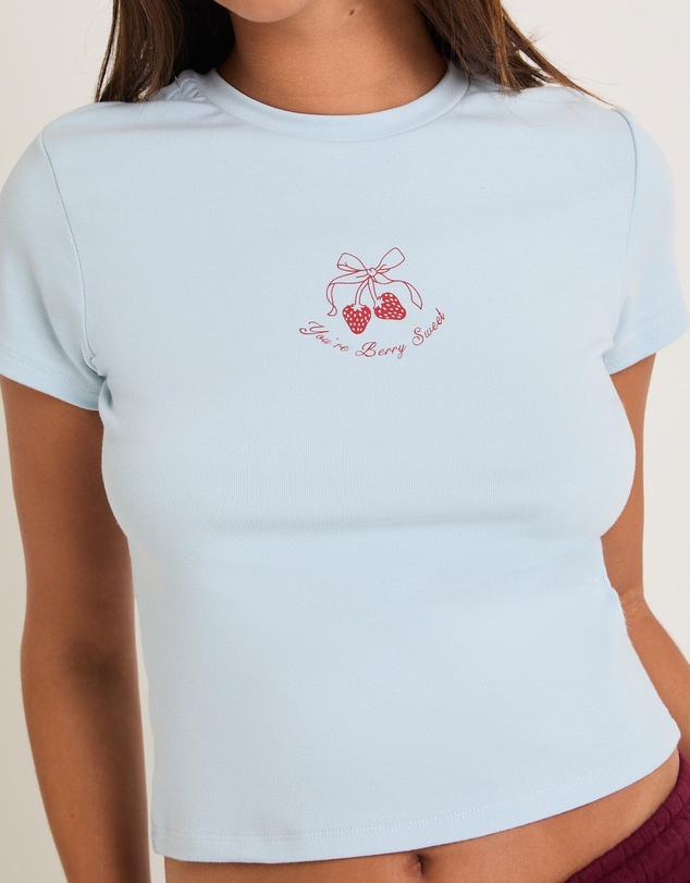Alice In The Eve - Berry Sweet Baby Tee