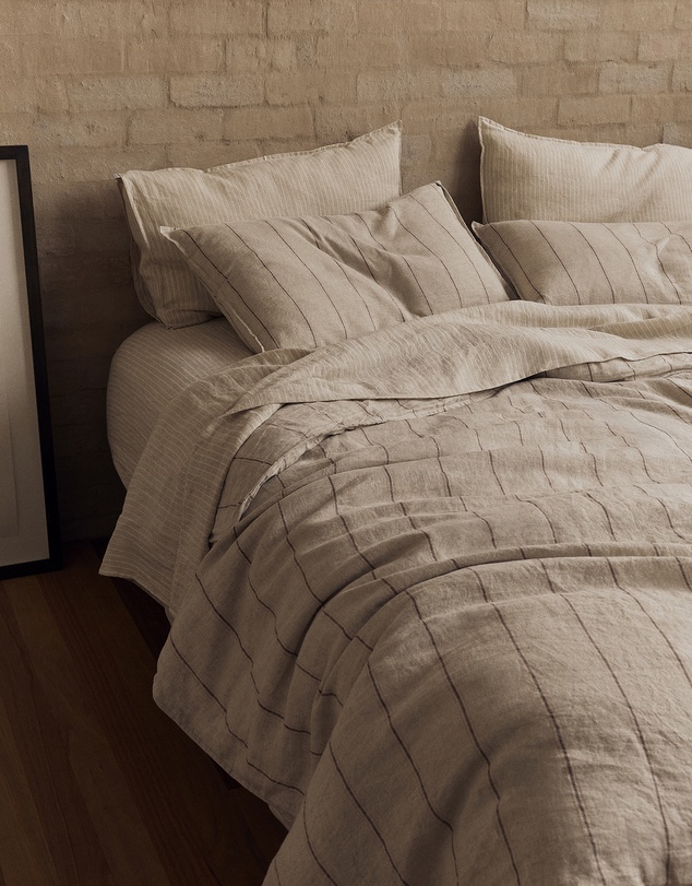 Country Road - Skye Linen Standard Pillowcase Pair