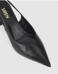 Siren - Yankee Slingback Block Heel