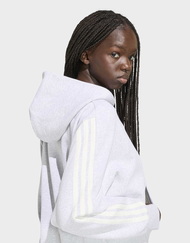 adidas Sportswear - ADIDAS KIT 3-STRIPES FULL ZIP HOODIE Womens