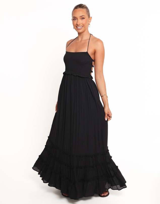 Petal & Pup - Lysandra Maxi Dress - Black