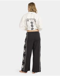 Billabong - Womens Sea Side Dreamer Elastic Waist Pants
