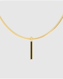 GUESS - Gold-Tone Guess Noir Necklace