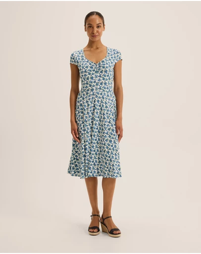 Review - Diana Floral Jersey Dress