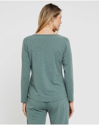 Bamboo Body - Long Sleeve Henley Top