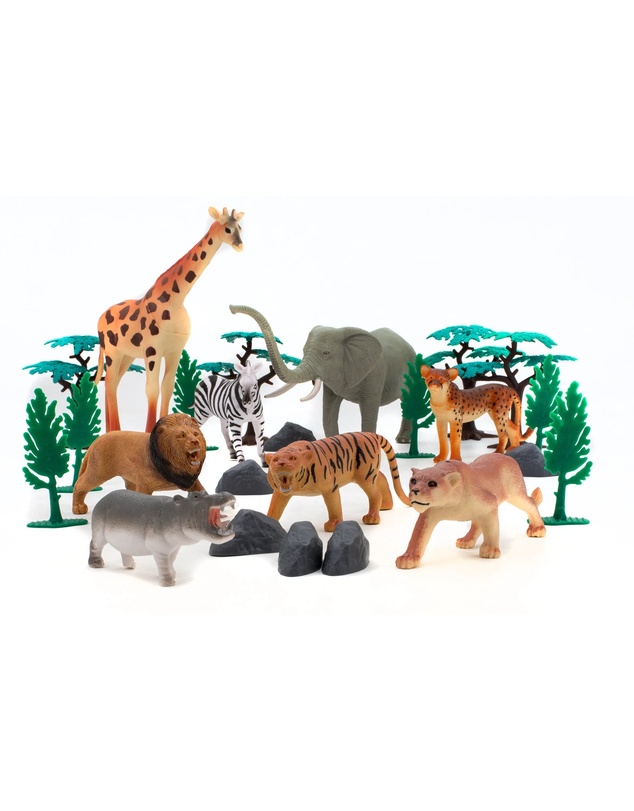 Zoo Crew - Safari Wildlife 24pcs