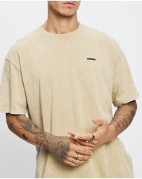 Under Armour - UA M HW OS Logo Wash SS T-Shirt