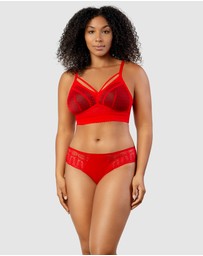 Parfait - Mia Dot Longline Padded Lace Bralette