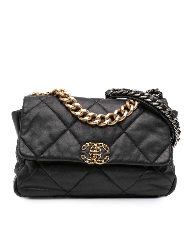 Pre-Loved by Azura Reborn - Pre-Loved Large Lambskin 19 Flap
