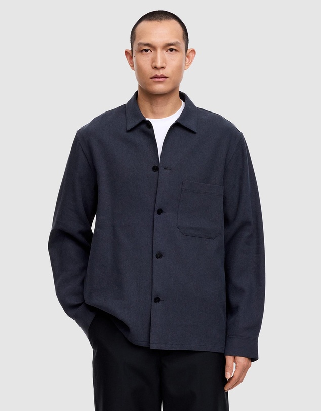 ARKET - Beck Tencel Linen Canvas Overshirt