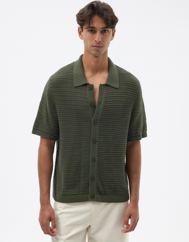 AERE - Organic Cotton Knitted Shirt