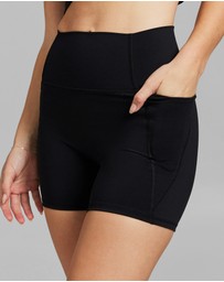 Rockwear - No Front Seam Mid Thigh Bike Short