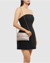 Olga Berg - Cara Crystal Envlope Clutch
