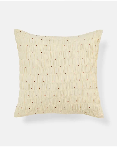 Linen House - Nina Spot Cushion Filled
