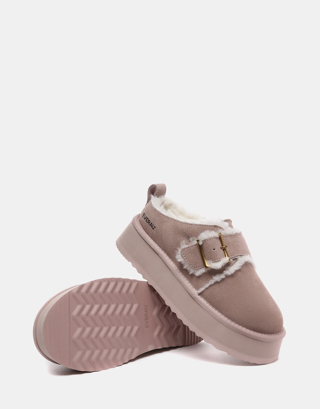 EVERAU - EverAU Ugg Tobias Cow Suede Upper House Shoes