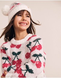 Huxbaby - Cherry Knit Pullover - Babies