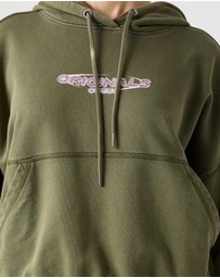 GUESS Originals - GUESS Originals Bubble Hem Oversized Hoodie