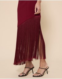 CHANCERY - Violet Asymmetric Fridge Midi Dress