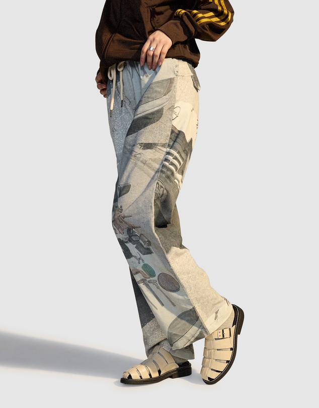 Rollie - Mule Fisherman Croc Flat