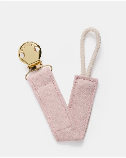 portier - Petite Pacifier Clip - Blush