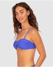 Baku Swimwear - Rococco Twist Bandeau Bikini Bra Top