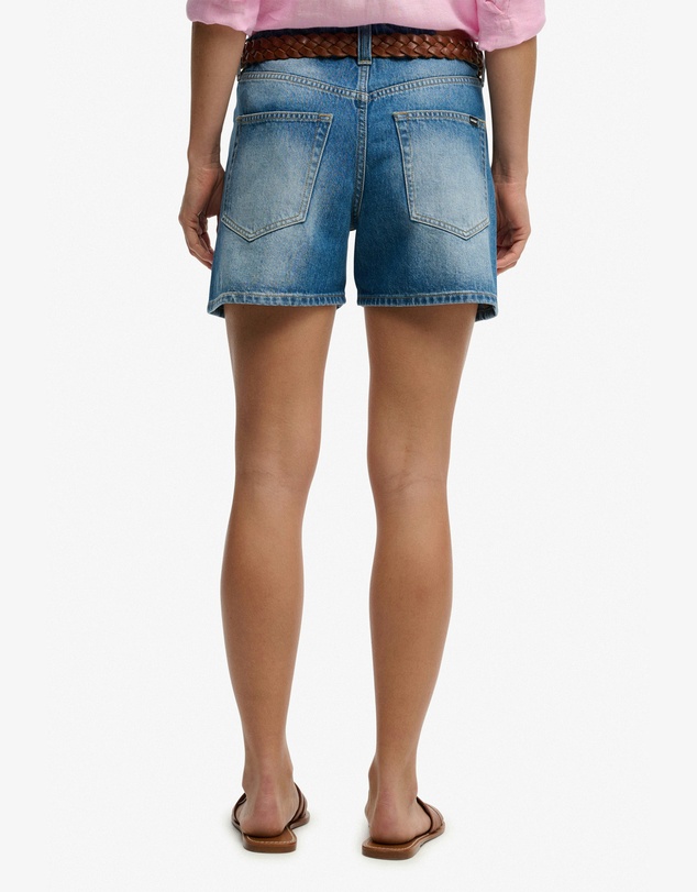 Superdry - Mid Rise Denim Short