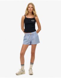 Superdry - Cotton Stripe Elastic Short