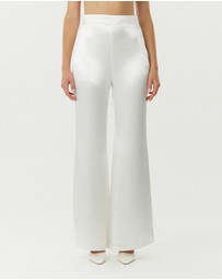 Third Form - Satin Flare Trousers