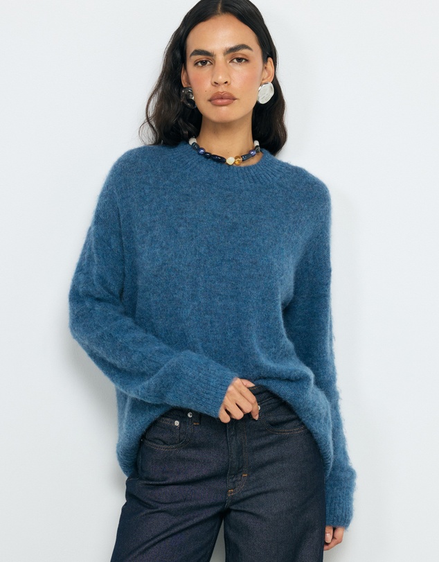 AERE - Jori Wool Blend Oversized Knit Jumper