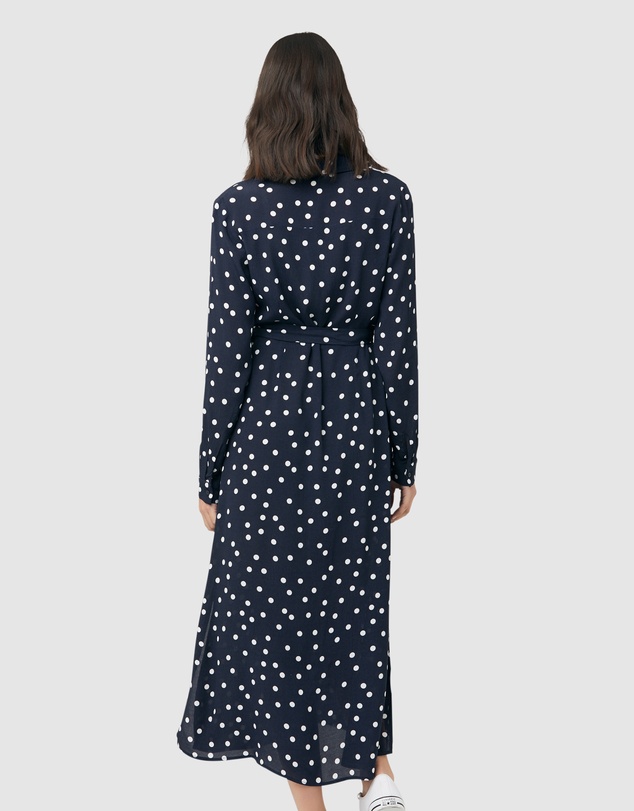 Ripe Maternity - Spot Shirt Dress