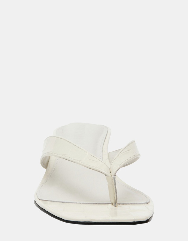 Steve Madden - Tracie White Croc Heels