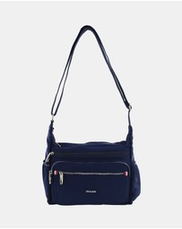 Pierre Cardin - Pierre Cardin RFID Anti-Theft Nylon Crossbody