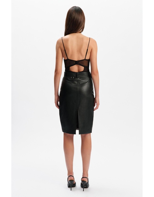 Bardot - Lavelle Vegan Leather Skirt