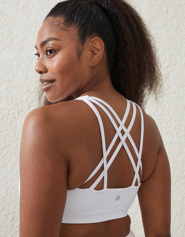 Cotton On Body Active - Recycled Strappy Sports Crop