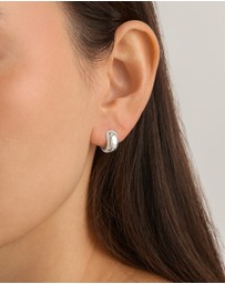 By Charlotte - Bold Huggie Hoops