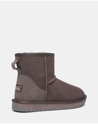 EVERAU - Australian Shepherd Ugg Mini Classic Sheepskin Upper UGG Boots