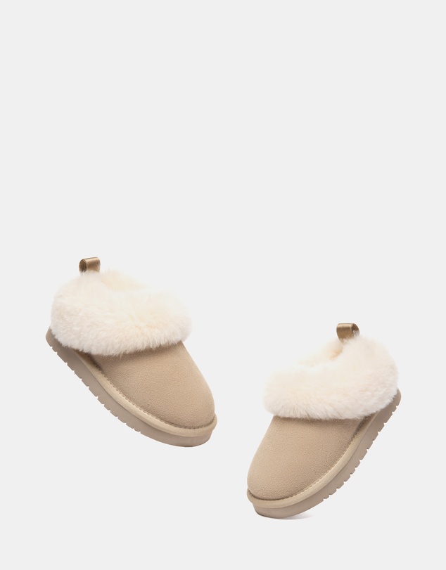 EVERAU - Australian Shepherd Ugg Glacial Kids Cow Suede Upper UGG Boots