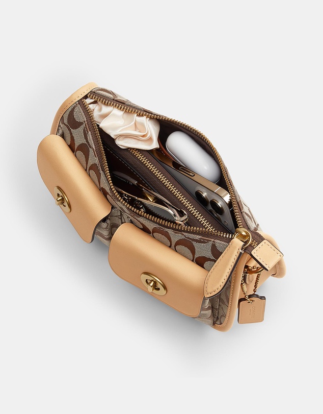 Coach - The Coach Originals Signature Jacquard Twin Turnlock Waverly Bag