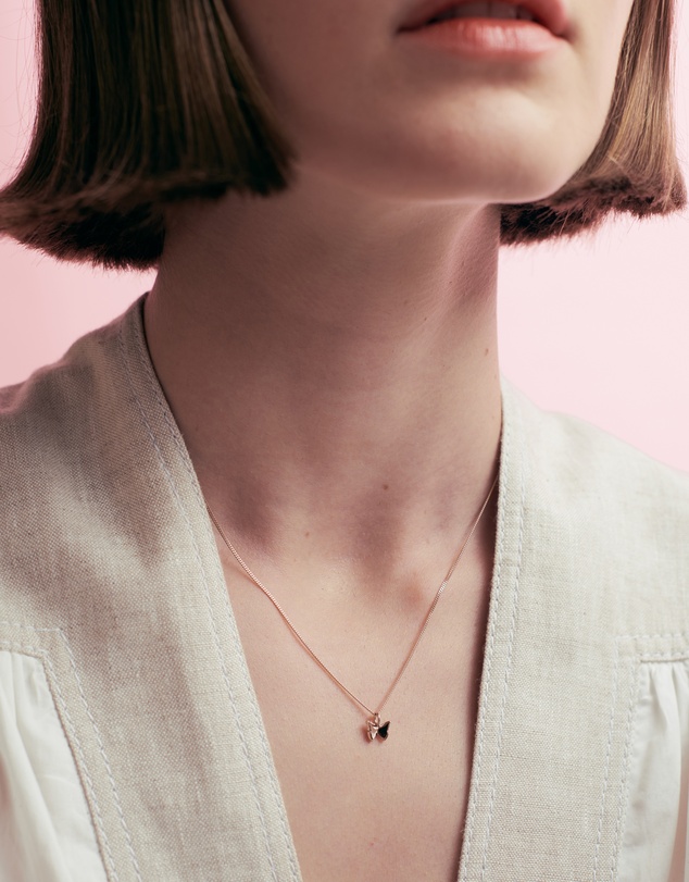 Karen Walker - Mini Butterfly Necklace